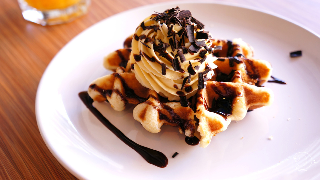 巧克力卡士達鬆餅