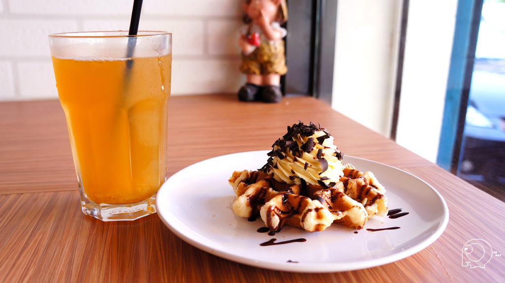 巧克力卡士達鬆餅