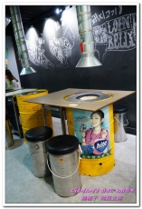 燒桶子韓風立燒：國父紀念館燒肉．道地復古韓式汽油桶上的大塊牛排──燒桶子 韓風立燒