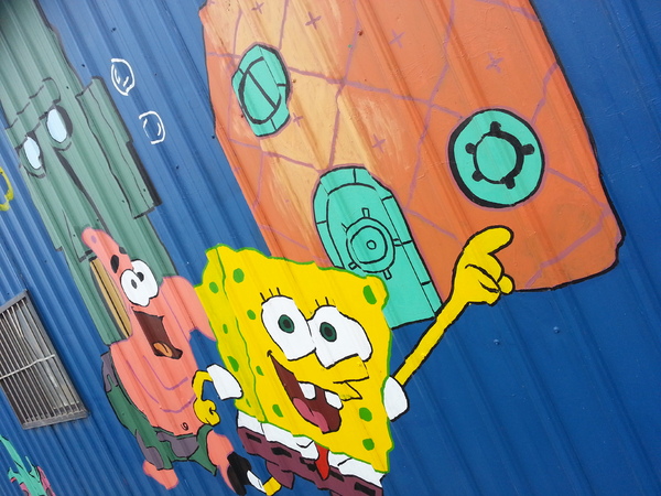 2014年打造全台唯一以龍貓為主題的曠世鉅作-♞~龍貓彩繪村~♞在嘉義南崙誕生啦!!!：[嘉義][新港]北崙/南崙彩繪村~悠遊驚奇的彩繪世界(南崙篇)