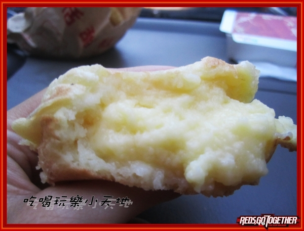 恬甜紅豆餅：爆漿奶油餅你一定要吃