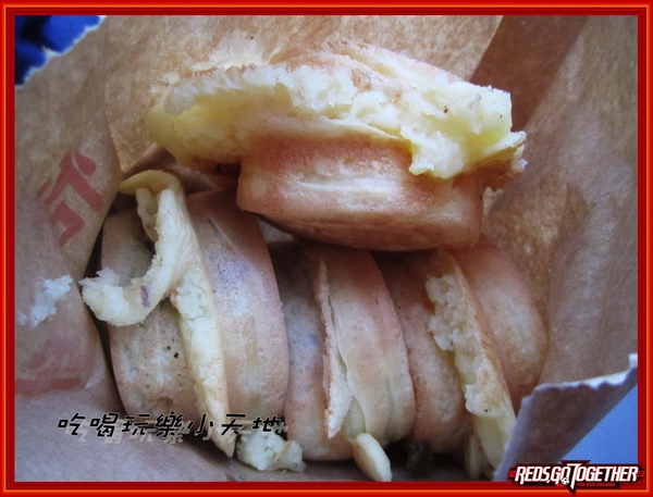 恬甜紅豆餅：爆漿奶油餅你一定要吃