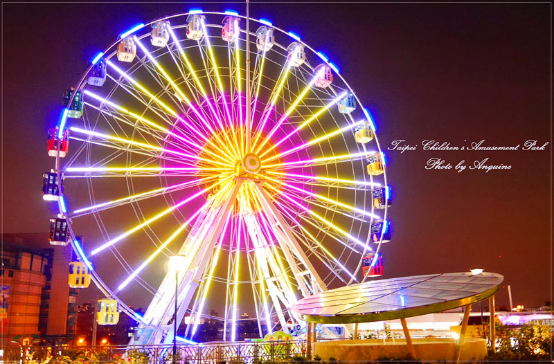 廖西瓜@台北市立兒童新樂園夜景封面