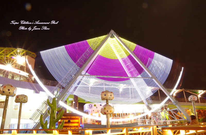 廖西瓜@台北市立兒童新樂園夜景41