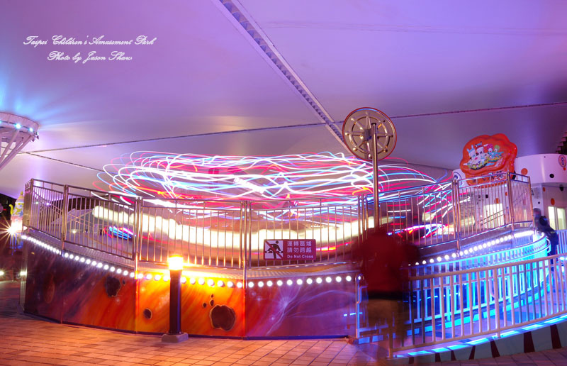 廖西瓜@台北市立兒童新樂園夜景23