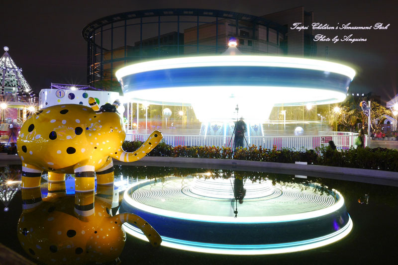 廖西瓜@台北市立兒童新樂園夜景37