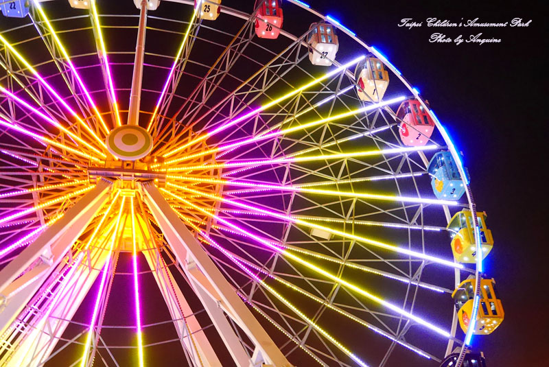 廖西瓜@台北市立兒童新樂園夜景27