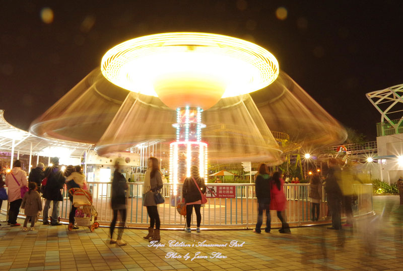 廖西瓜@台北市立兒童新樂園夜景17