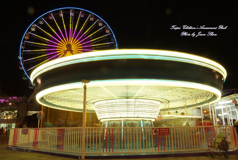 廖西瓜@台北市立兒童新樂園夜景34
