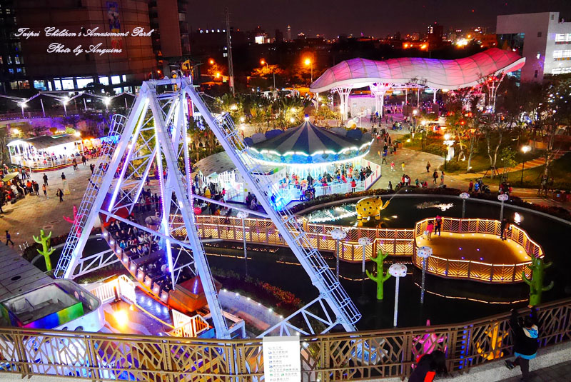 廖西瓜@台北市立兒童新樂園夜景9