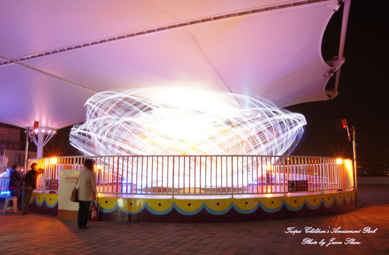 廖西瓜@台北市立兒童新樂園夜景22