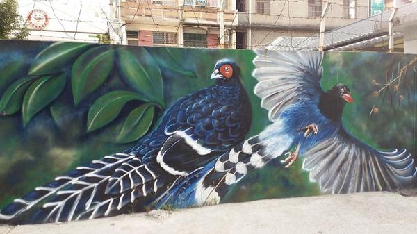 前金社區-新田路253巷彩繪牆：【高雄景點】新田路253巷彩繪牆