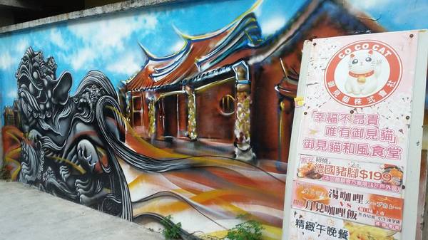 前金社區-新田路253巷彩繪牆：【高雄景點】新田路253巷彩繪牆