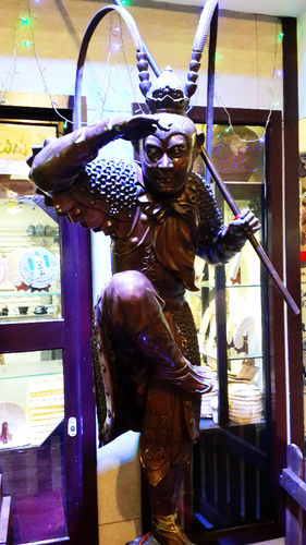 大腸麵線脆皮臭豆腐:【羽諾遊記】鶯歌老街脆皮臭豆腐