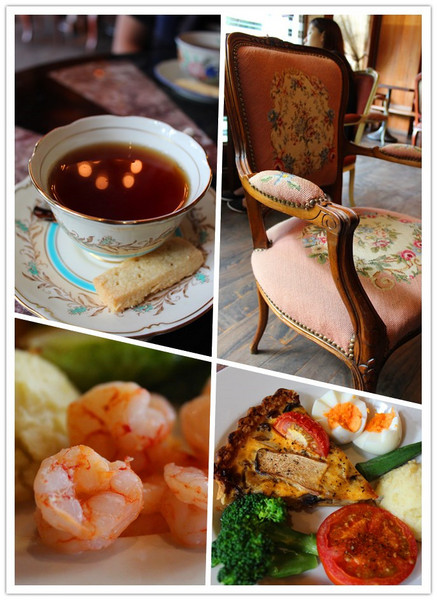 岸本絹花 莊園茶館：[台南]英國早午茶時光 岸本絹花 莊園茶館