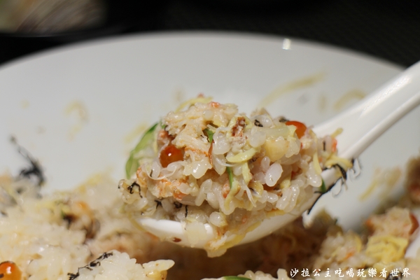 鼎膾一品涮涮鍋:大安‧信義商業午餐『鼎膾北海道毛蟹專賣店』水信玄餅/晶凍蟹肉蓋飯