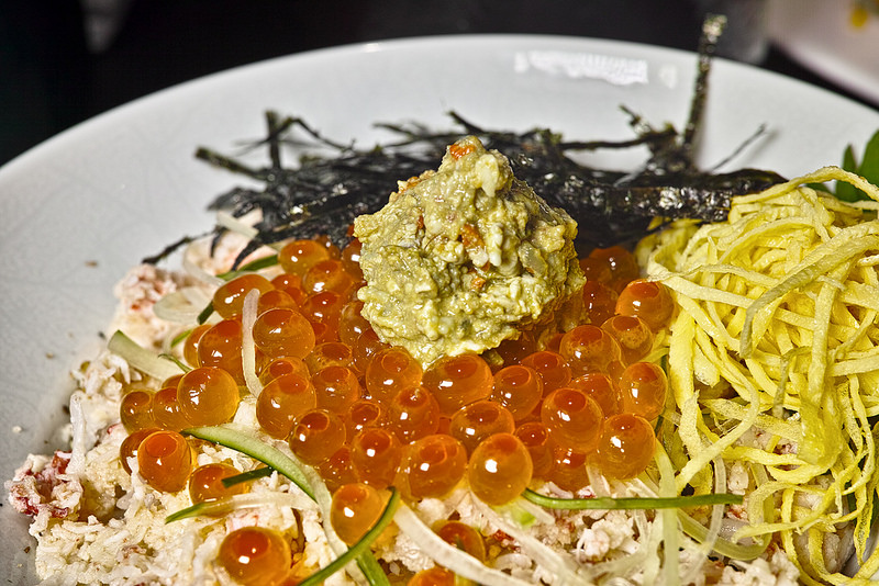 北海道蟹肉蓋飯