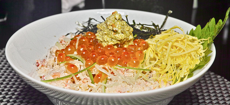 北海道蟹肉蓋飯