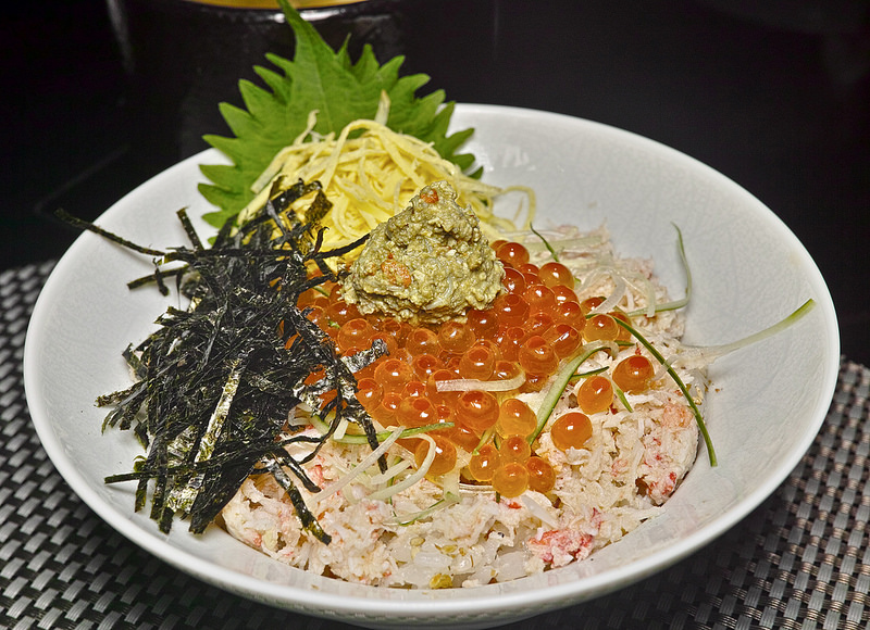 北海道蟹肉蓋飯