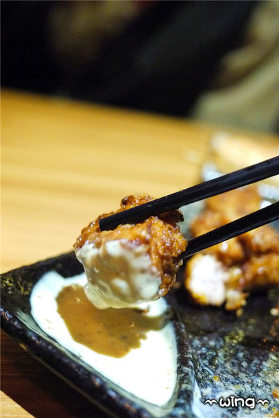 顛 居酒屋(長安店)：［台北中山］氣氛很high的【顛 居酒屋(長安店)】。明太子爆漿雞翅.棒棒糖/炸雞/烤香魚/炒烏龍麵體驗(松江南京站。長安東路美食)