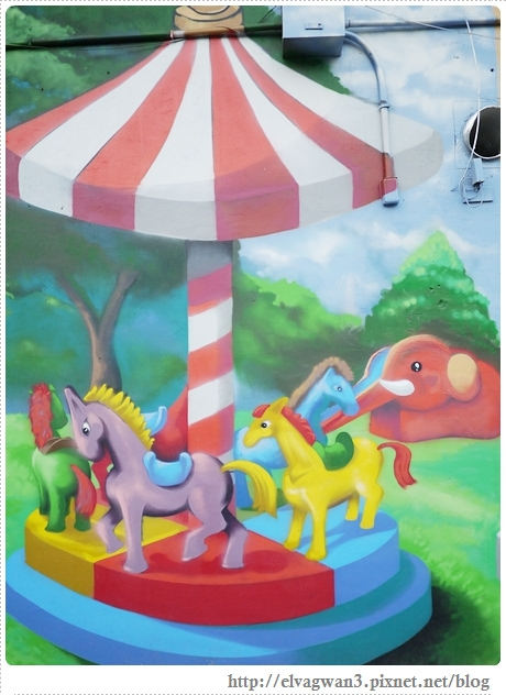 台南-東區-86綠園巷-彩繪-3D壁畫-巷內-遊樂園-2-075-1