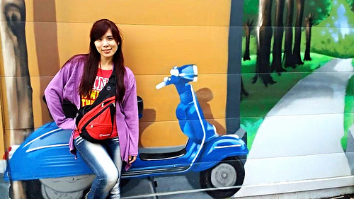 台南東區綠園巷：【台南景點】86綠園巷彩繪~每個人心中都有個夢想樂園