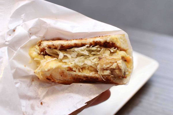 【台北車站】寶舖黃金炙燒吐司-創意吐司輕食料理-台北後火車站