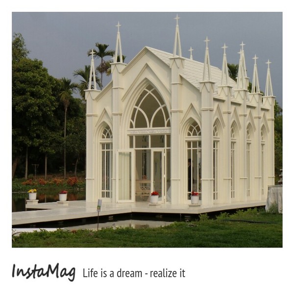 戀戀山門攝影基地:哥德式水上教堂❤戀戀山門婚紗基地