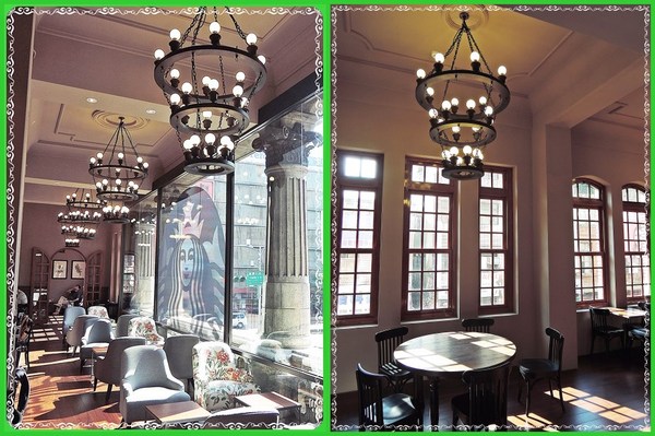 統一星巴克保安門市:✜ 少少花費、大大享受滴老宅歐式咖啡館-「Starbucks Coffee 保安門市」❤~