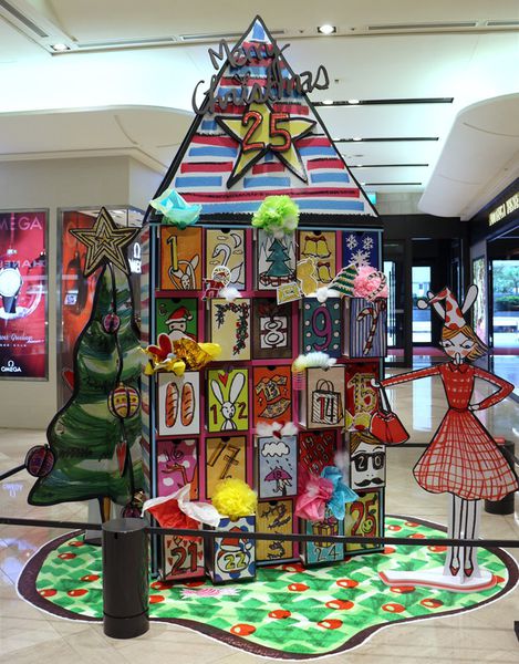 聖誕節,聖誕樹,信義商圈,貴婦百貨，聖誕裝飾，