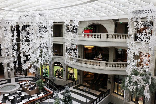 聖誕節,聖誕樹,信義商圈,貴婦百貨，聖誕裝飾，