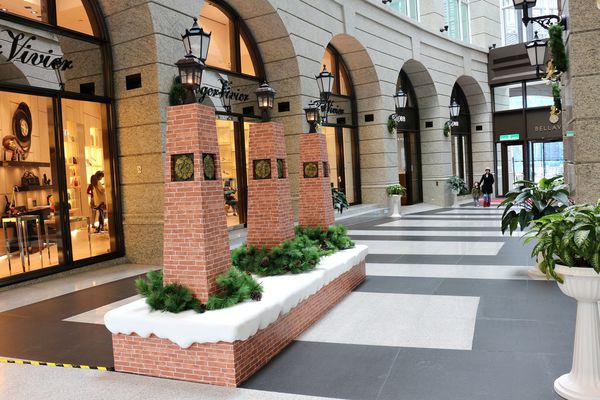 聖誕節,聖誕樹,信義商圈,貴婦百貨，聖誕裝飾，