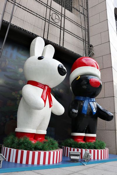 聖誕節,聖誕樹,信義商圈,貴婦百貨，聖誕裝飾，