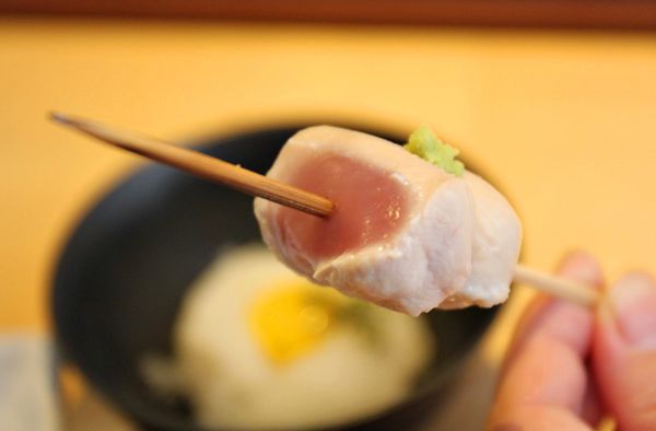 鳥哲燒物專門店，雞胸一夜干，山葵里肌肉，炸瑣骨，山葵里肌肉，深夜食堂，串揚，巷弄美食，捷運美食，隱藏美食