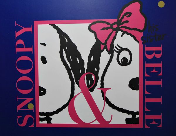 Snoopy 65週年巡迴特展，走進花生漫畫，獨家邀請史努比妹妹Belle(貝兒)，台北松山文創園區，