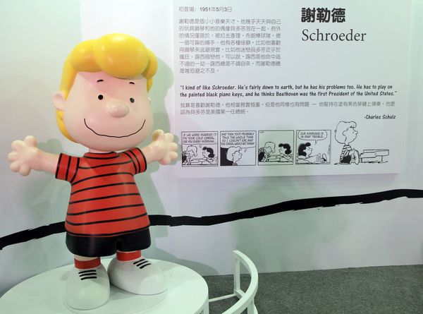 Snoopy 65週年巡迴特展，走進花生漫畫，獨家邀請史努比妹妹Belle(貝兒)，台北松山文創園區，