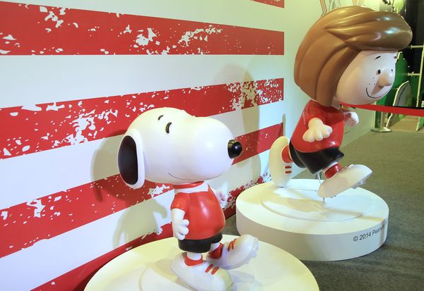 Snoopy 65週年巡迴特展，走進花生漫畫，獨家邀請史努比妹妹Belle(貝兒)，台北松山文創園區，