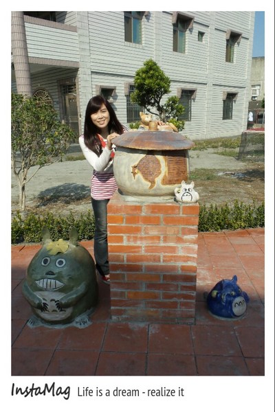 三民社區享幸福廊道：平凡的鄉村有小小的貓世界&彰化田中窯燒陶板藝術貓社區