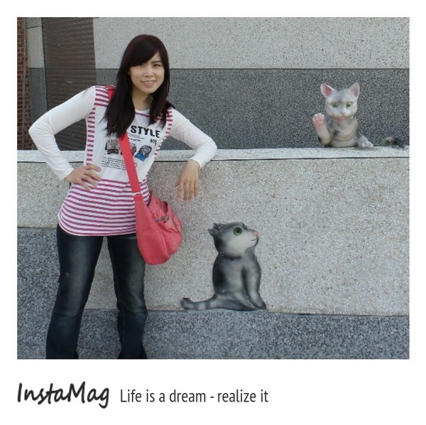 三民社區享幸福廊道：平凡的鄉村有小小的貓世界&彰化田中窯燒陶板藝術貓社區