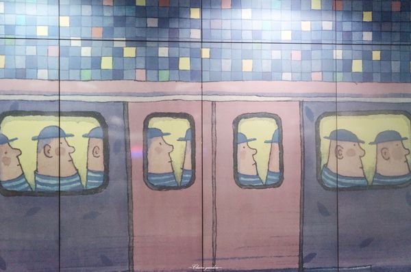 南港車站：[捷運南港站] Citylink~在南港來段幾米的奇幻冒險之旅吧