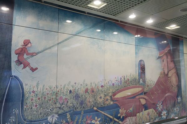 南港車站：[捷運南港站] Citylink~在南港來段幾米的奇幻冒險之旅吧