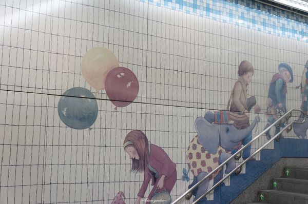 南港車站：[捷運南港站] Citylink~在南港來段幾米的奇幻冒險之旅吧