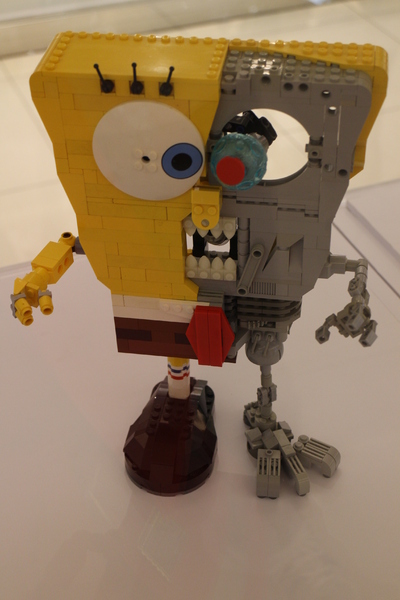 樂高積木展：台北‧免費全台最大樂高積木展/海綿寶寶、小小兵、鋼彈、星際迷航戰艦、阿帕契