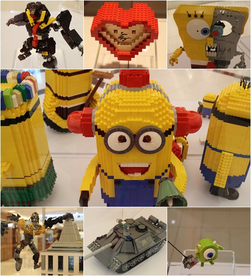 樂高積木展：台北‧免費全台最大樂高積木展/海綿寶寶、小小兵、鋼彈、星際迷航戰艦、阿帕契