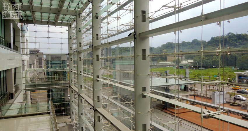 Citylink南港車站 內部建築結構