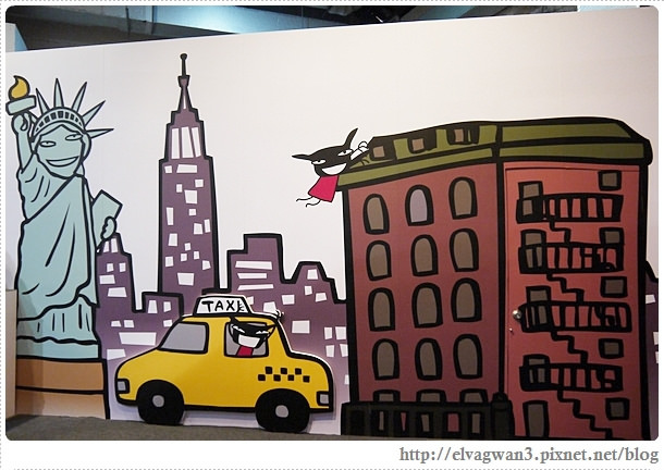 阿郎基愛旅行-阿郎基展-Aranzi-登機證-環遊世界-台北-捷運忠孝新生站-華山文創園區-40-065-1