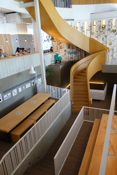 叉子ㄨ子：1031125[官本金文愛台灣]台中市西屯區叉子ㄨ子X子輕井澤新品牌挑高大空間有沙坑可玩耍現做美食拍照的好所在市議會旁