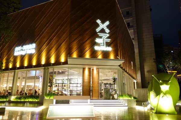 叉子ㄨ子：1031125[官本金文愛台灣]台中市西屯區叉子ㄨ子X子輕井澤新品牌挑高大空間有沙坑可玩耍現做美食拍照的好所在市議會旁