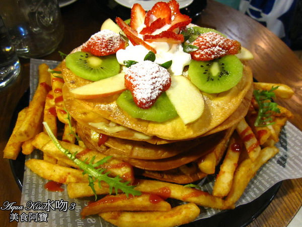 Aqua Kiss 水吻3(師大店):【台北市】獨創披薩千層塔六層精緻美味一次品嚐-Aqua Kiss水吻3