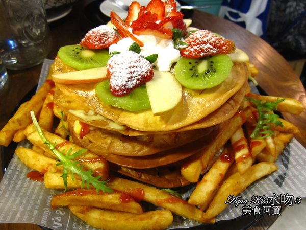 Aqua Kiss 水吻3(師大店):【台北市】獨創披薩千層塔六層精緻美味一次品嚐-Aqua Kiss水吻3